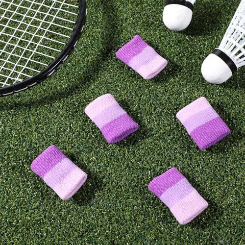 20PCS Finger Brace Compression Sleeves Crochet Finger Guard Thumb Splint Brace Support Elastic Fingers Tape Sport Fingers Cushion for Knitting Writing Basketball Baseball Sport