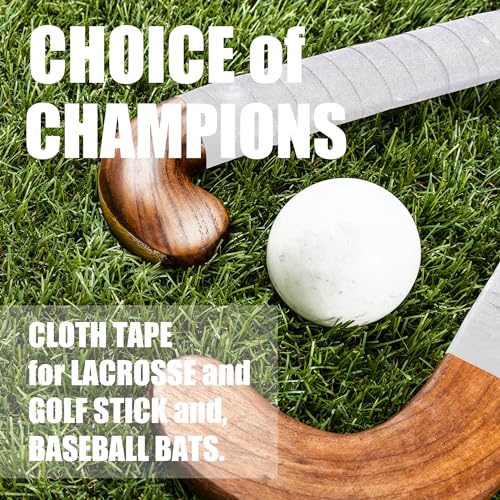 Athletic Tape - QZL 6 Rolls 1" 30‘ Versatile Medical Tape Bandage Tape, 100% Cotton Cloth Tape Adhesive for Ankle Wrist, Sport Tape for & Grip Tape for Hockey, Boxing, Volleyball, Turf, Football, Rock