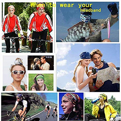 Neck Gaiter Masks Tube Scarf,Seamless Bandanas Buffs Gators,Ourdoor Face Mask Face Covering Multi Headwear - color: No4