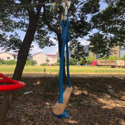 6 Pcs Ninja Monkey Bars for Kids Obstacle Course Backyard 350lbs | Ninja Line Slackline Swing Set Attachments, Outdoor Adventure Balance Training Playground Fitness Equipment, CPSC Approval - size: Monkey Bars