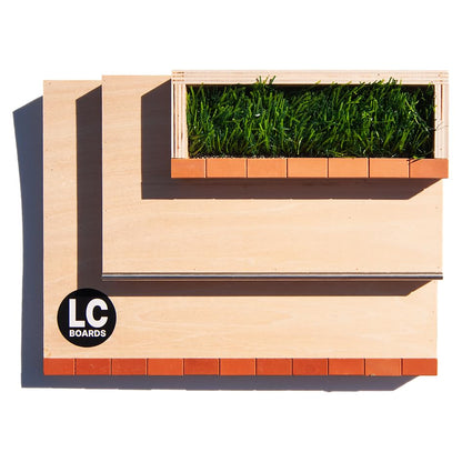LC Boards Fingerboard 3 Block Plaza RAMP Wood
