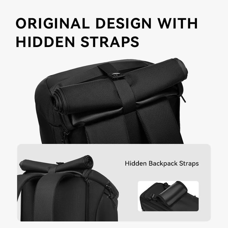 reeyee 30L Cordura 3-Way Convertible Duffle Backpack, Heavy-Duty Waterproof Sports Gym Bag with Shoe Compartment, 3-in-1 Travel Carry-on (Backpack/Duffle/Shoulder Bag) for Business, Sports & Outdoors
