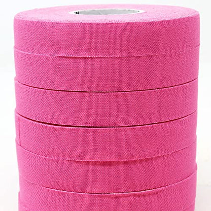 Bighorn Athletics Pro Series Jiu-Jitsu Finger Tape, 8-Rolls with Tin Holder, Enhanced Strength, Residue-Free (0.3-Inch, Pink) - color: Pink