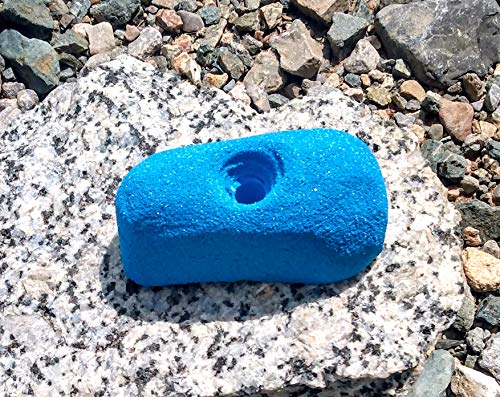 Pinch Alot Polyurethane Bolt-On Rock Climbing Wall Hand Hold - color: Blue