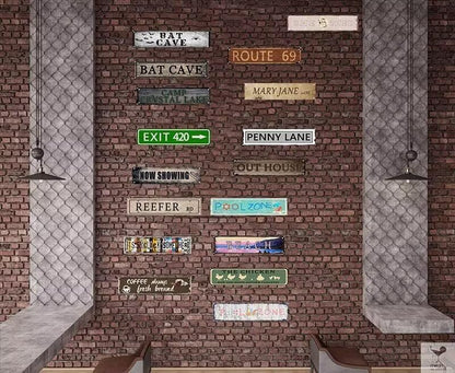 Welcome-Ish Farmhouse Metal Sign 16x4 Inch - Entryway Front Door Housewarming Gift - color: Metal Sign15, size: 16x4 Inch