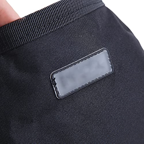 Outdoor Rock Climbing Storage Waist Hanging Anti Slip Powder Bag Adjustable Drawstring Closure Ice Climbing Chalk Bag for Weight Lifting Fitness Gymnastics Gym Workout Zippered Pockets