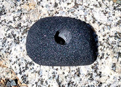 Large Crimp Polyurethane Bolt-On Rock Climbing Wall Hand Hold - color: white