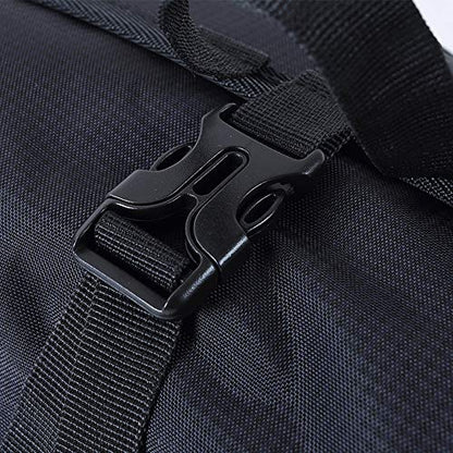 Rock Climbing Gear Storage Bag Foldable Waterproof Roll Up D-Ring Climbing Quickdraw Hanging Tool Equipment Gear Carabiner Organizer Collection Bag Carry Pouch 420D Oxford Cloth