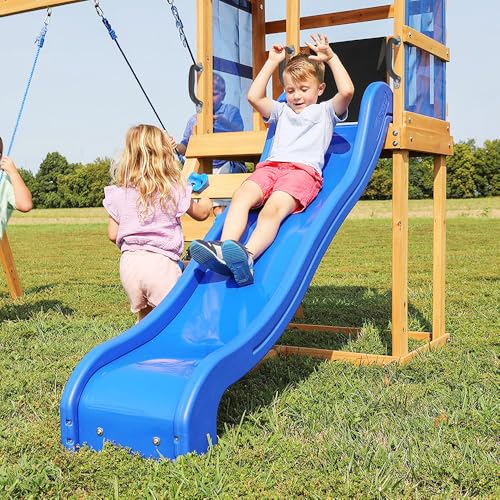 SELEWARE 4Pcs Black Playground Safety Handles Kids Playground Grab Handles | Non-Slip Durable Indoor Outdoor Playset Hand Grips for Playhouse, Treehouse, Climbing Frame, Jungle Gym, Swing Set - color: Black (4 Pack)