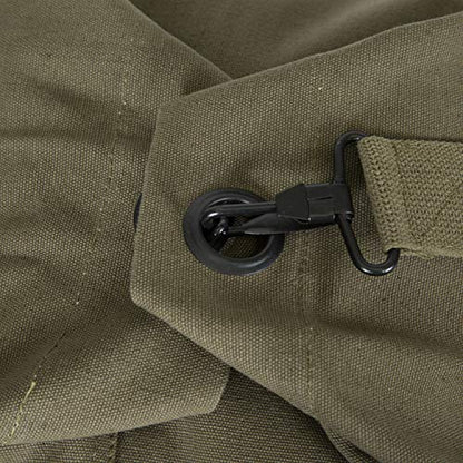 Stansport Deluxe Duffel Bag with Shoulder Strap - color: Olive Green, size: 36" X 10" X 10"
