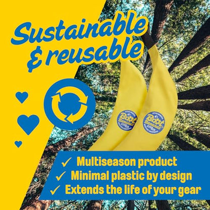 Boot Bananas Shoe Moisture Absorber | Long-Lasting, Reusable Sports Shoe Drying Inserts Without Heat or Electricity | Eco-Conscious | Drys Footwear in 4 to 6 Hours | 1 Pair