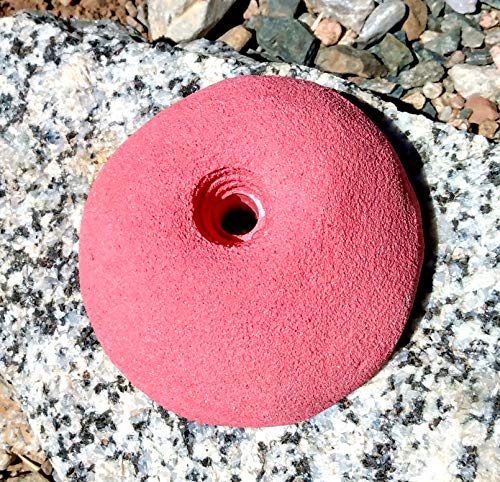 Large Intented Sloper Polyurethane Bolt-On Rock Climbing Wall Hand Hold - color: red