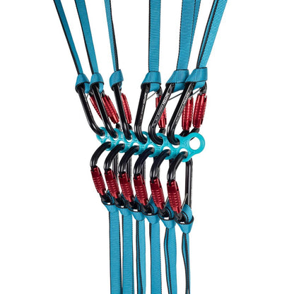 Notch Speedline Speedrack Holds up to 12 Slings with Extra Carabiner Hole (99409)