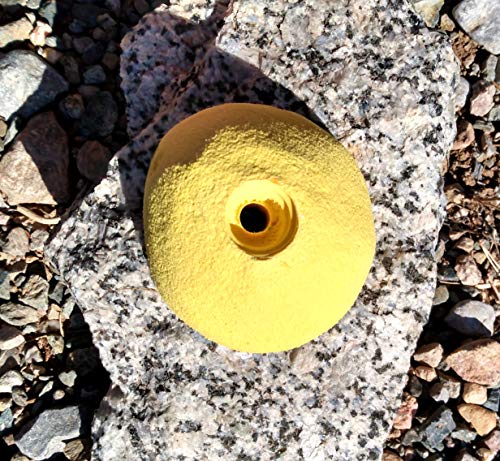 Large Sloper Polyurethane Bolt-On Rock Climbing Wall Hand Hold - color: yellow