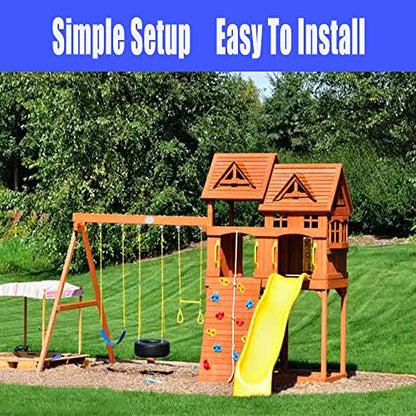 25 Rock Climbing Holds for Kids Climber With Hardware, Wall Holds and Grips for Indoor and Outdoor Playground Play Set
