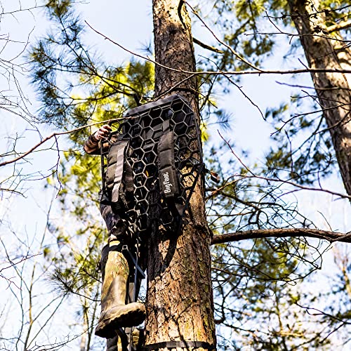 Rivers Edge® Universal Backpack Straps, Fits All Hang-On Treestands, Extra-Wide Padded Shoulder Straps, Fully-Adjustable, RE782