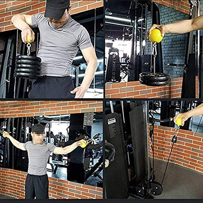 Climbing Pull Up Power Ball Hold Grips with Straps Hand Grip Strength Trainer Exerciser - Durable and Anti-Skid Design - Ideal for Bouldering Pull-up Fitness Workout - Free Carry Bag Included