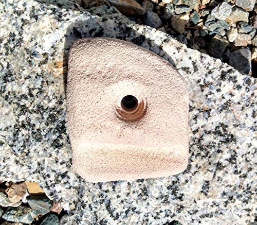 Ledge Polyurethane Bolt-On Rock Climbing Wall Hand Hold - color: Tan