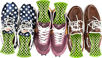 Remodeez Activated Charcoal Shoe Deodorizer, Green, 1 Pair