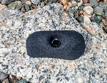 Pinch Alot Polyurethane Bolt-On Rock Climbing Wall Hand Hold - color: Black