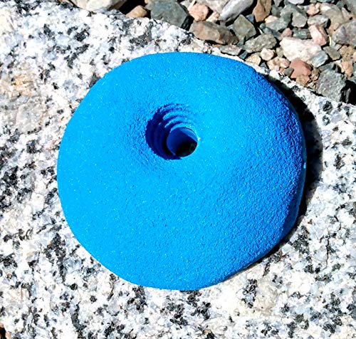 Large Intented Sloper Polyurethane Bolt-On Rock Climbing Wall Hand Hold - color: blue